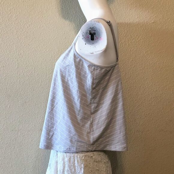 LIRA Clothing Stripe Tank Top Size Small - Picture 2 of 8
